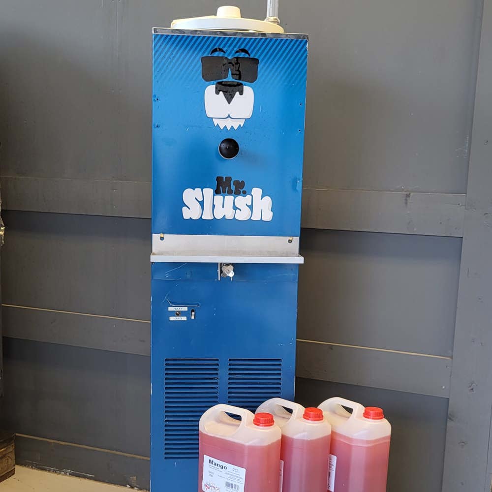 Gratis slushmaskin, gulvmodell SP100