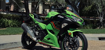 2023 KAWASAKI NINJA 400 motorcycle for rent near Tustin, CA