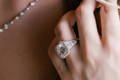 Close up of an engagement ring - discover engagement rings