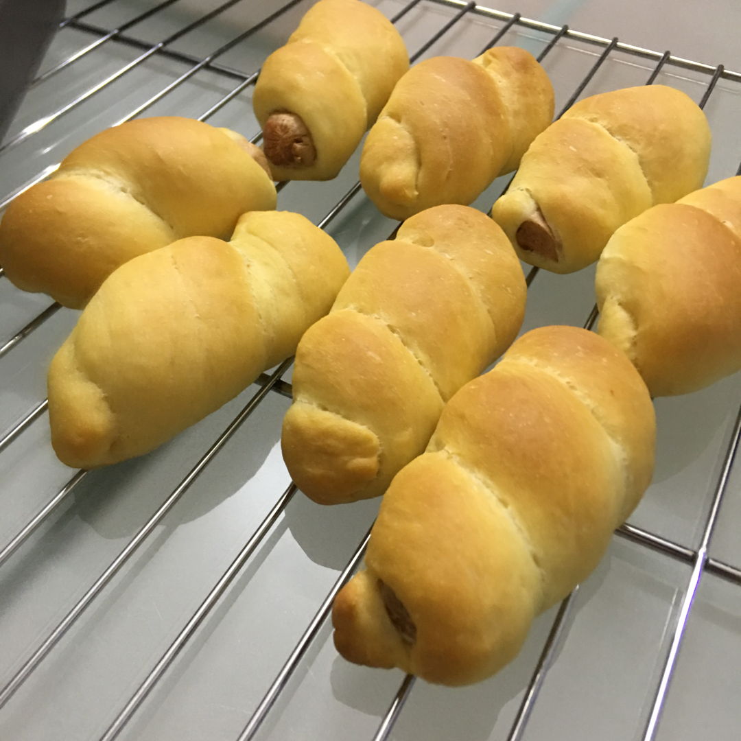 April 16th, 2020 - Sausage bun. Made from dough from scratch with barehands. Satisfied.