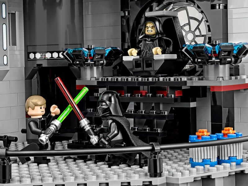 LEGO 75159 Death Star duel scene