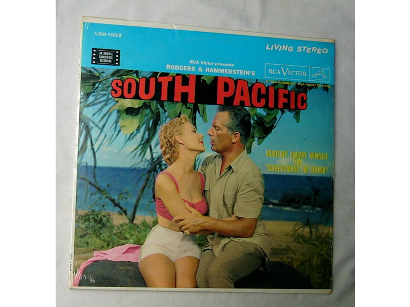 SOUTH PACIFIC LP-- - SOUNDTRACK-- rare orig 1958 SEALED ALBUM on RCA Victor