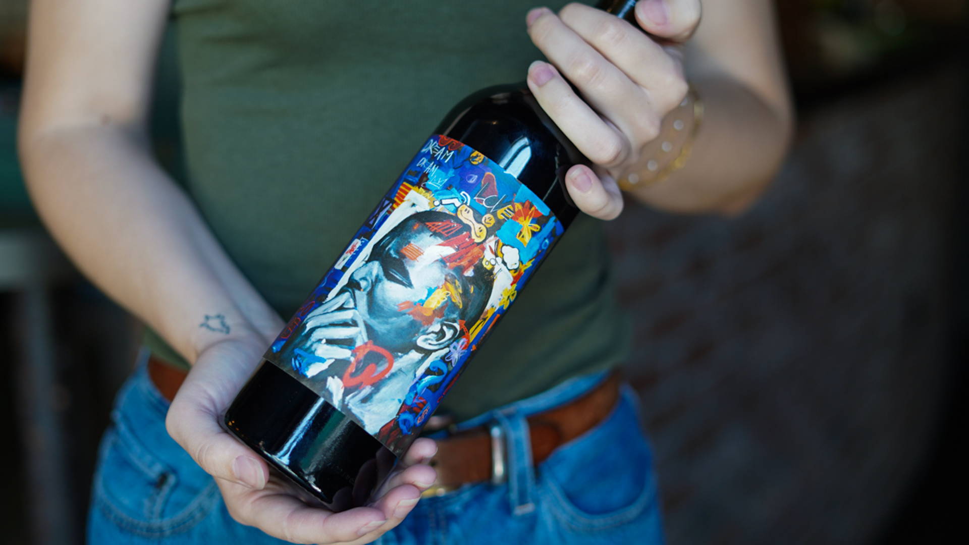 Featured image for Artist Dwight White Dreams Up a Label For Latest Tank Garage Winery Collab With Blundstone