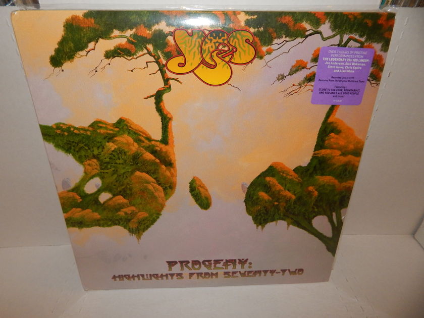 YES PROGENY Highlights From Seventy-Two - Anderson Howe Squire Wakeman White Factory SEALED Brand New MINT 3 LP