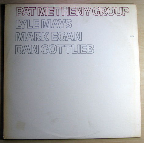 Pat Metheny Group  - Pat Metheny Group  - 1978 ECM Reco...