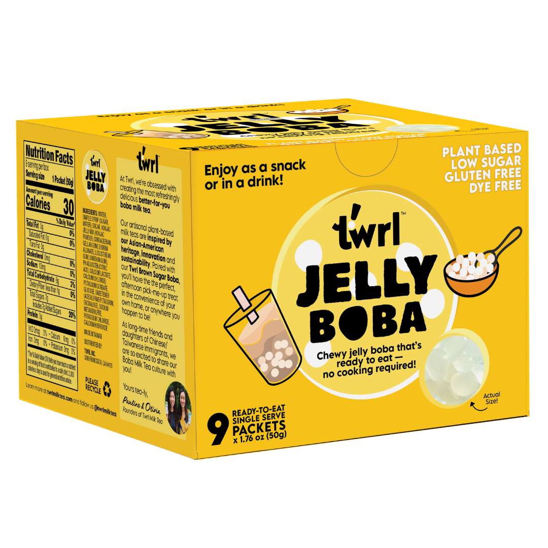 Twrl Milk Tea -Jelly Boba
