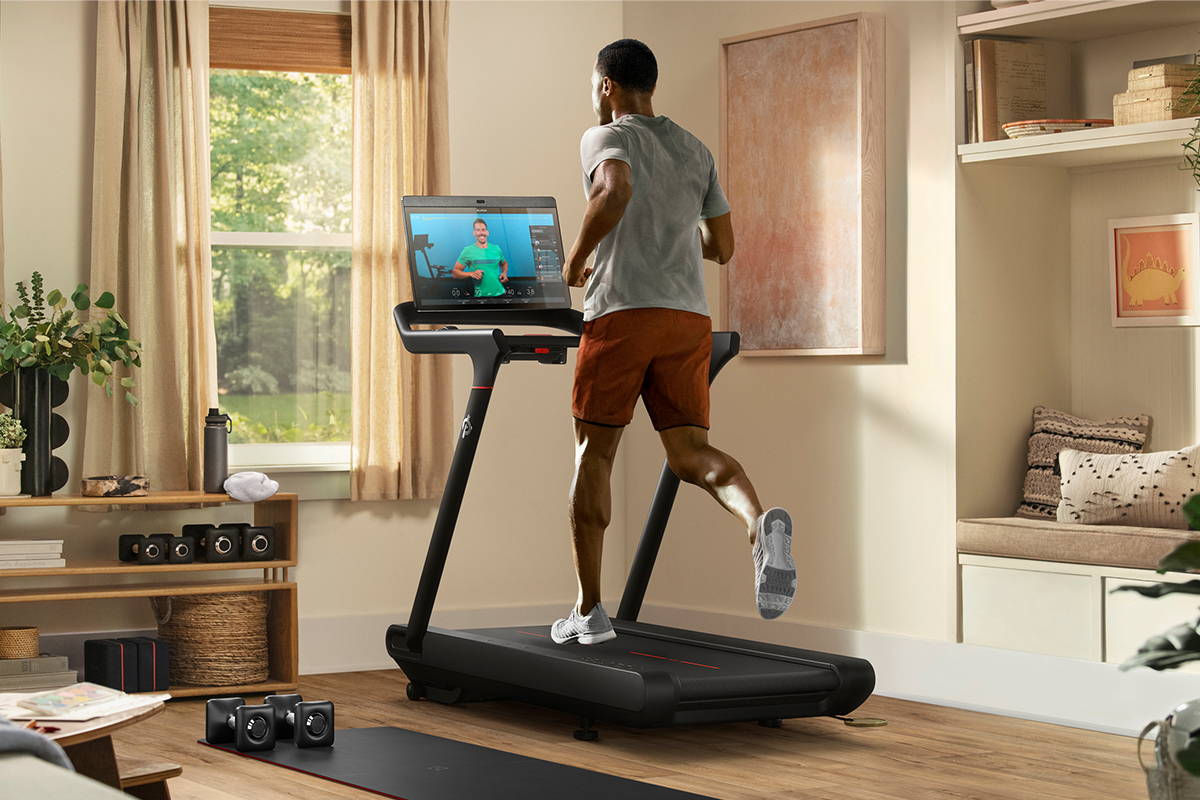 Treadmill training at home