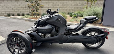 2025 CAN-AM RYKER 600 ACE motorcycle for rent near Huntington Beach, CA