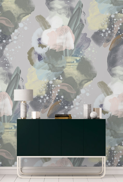 Pastel Beautiful Abstract Flower Wallpaper hero image