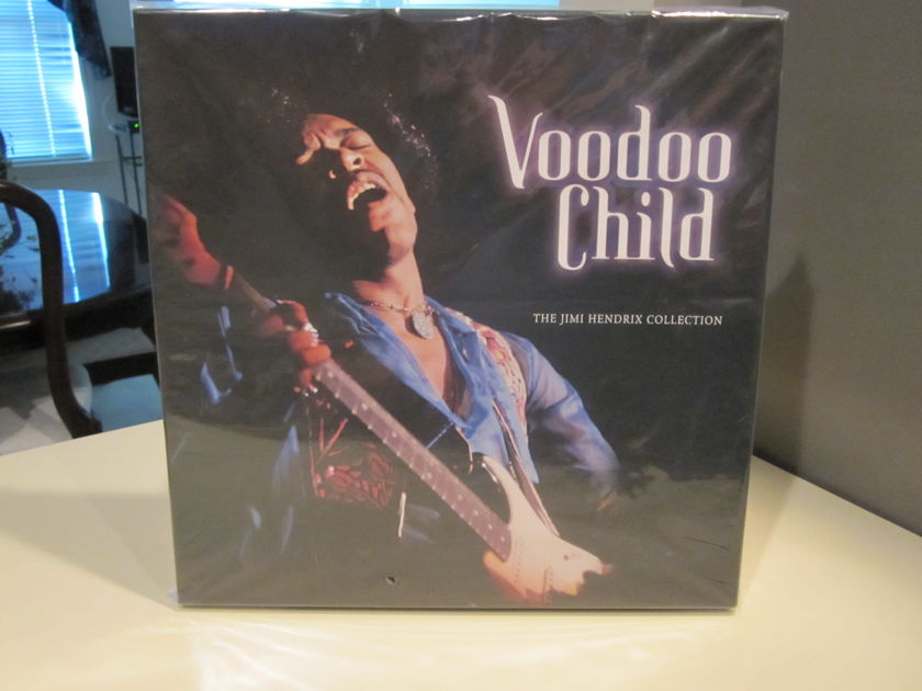 JIMI HENDRIX  VOODOO CHILD RED VINYL 4 LP BOX SET