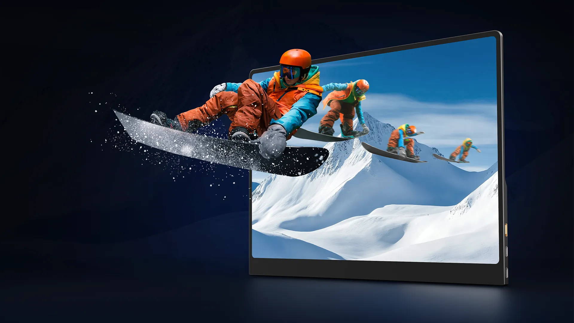 UColor O2 - 16:10 Monitor 16 Inch Portable 3K OLED Dislpay 120Hz Touchscreen