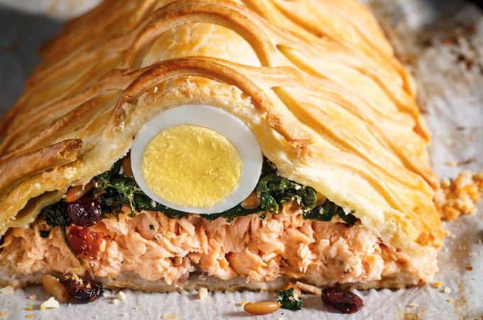 Salmon Koulibiac