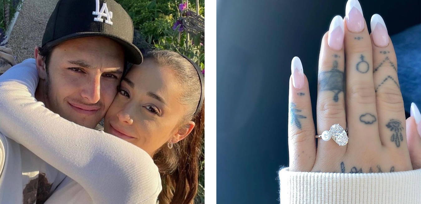 Ariana Grande engagement ring