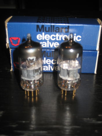 Mullard  ECC88-7308-6DJ8-6922 Made in UK - Ultra Low No...