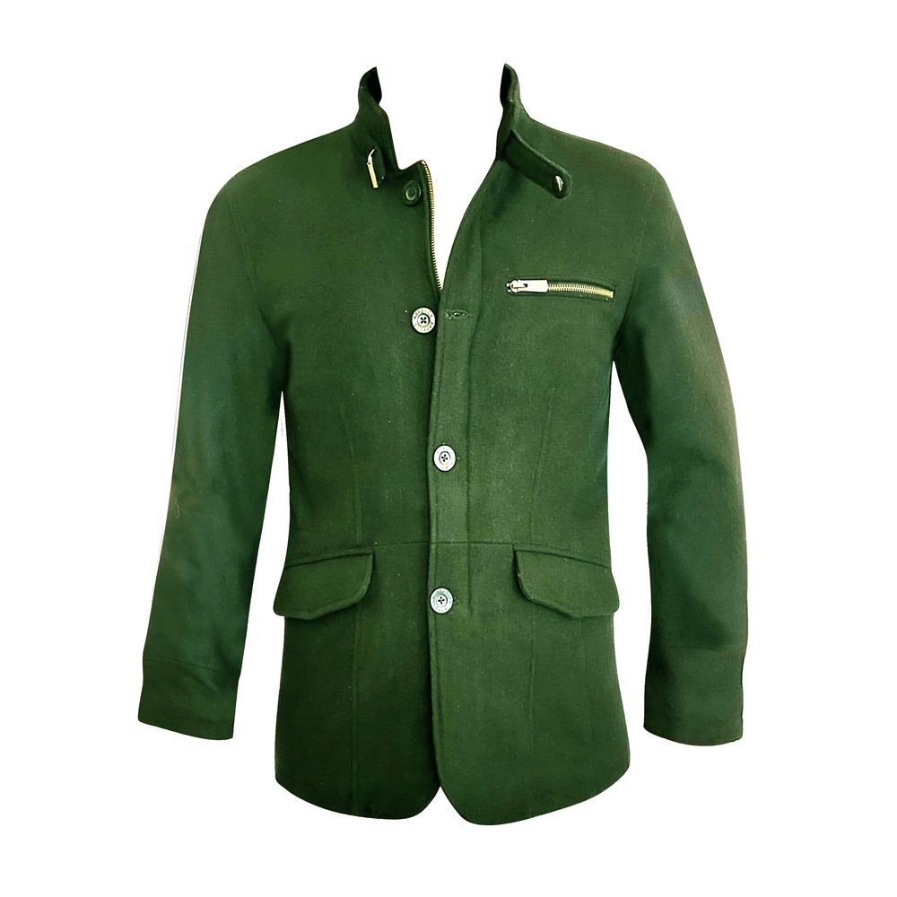 BOGOTA - Green WOOL AND CASHMERE