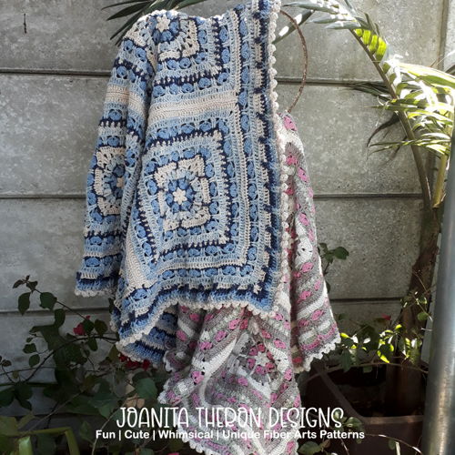 Snuggled Hearts Crochet Baby Blanket