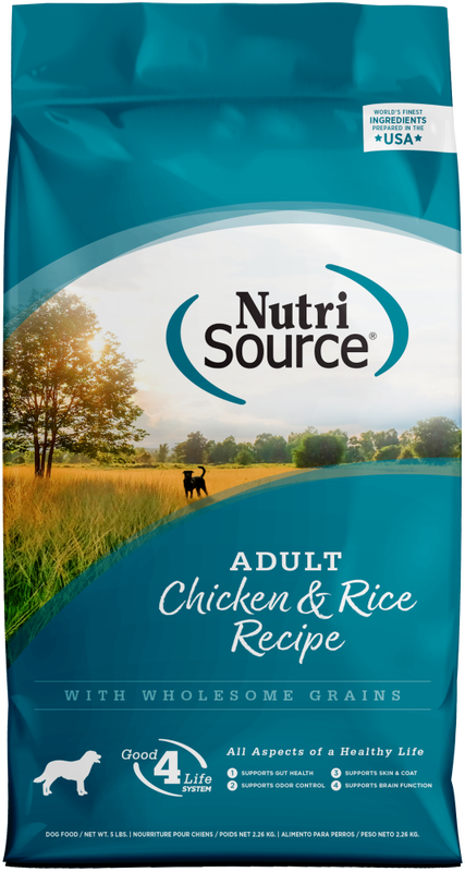 NutriSource Chicken & Rice Recipe Dry Dog Food