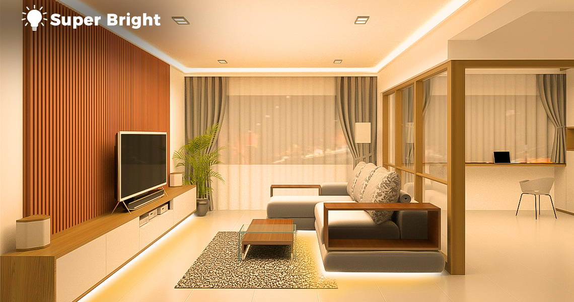 3000k warm white led tape light for home decoration