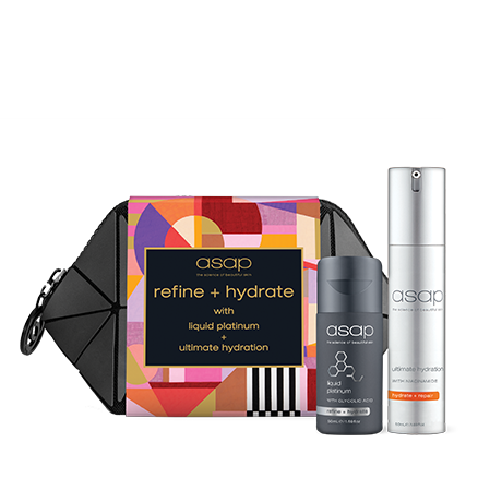 ASAP Refine & Hydrate Liquid Platinum 50ml+ Ultimate Hydration 50ml
