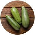 three pieces of zucchini as a source of lutein in the best lutein supplement
