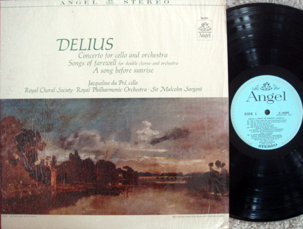 EMI Angel Blue / DU PRE-SARGENT, - Delius Cello Concert...