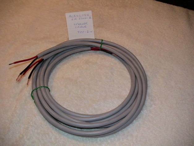AcroLink 6N S1010 II Speaker Cable