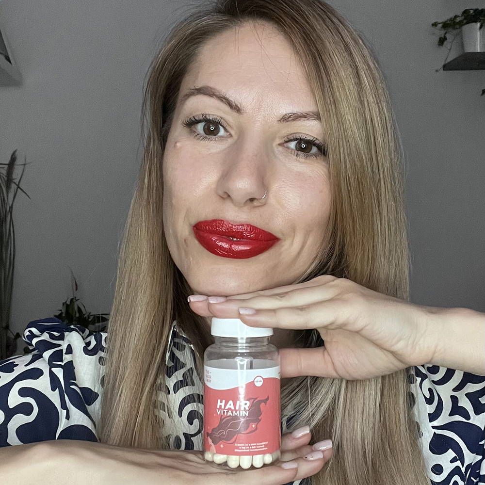 Hajregeneráló Vitamin a vékonyszálú haj erősítésére.