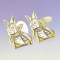 custom cufflinks to the clients own requirements, super bunny 