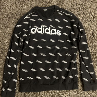 Adidas Sweatshirt - Black/White