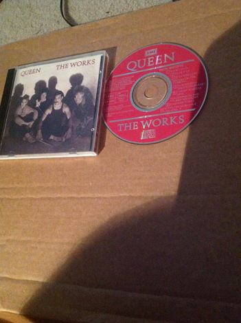 Queen - The Works Japan For USA EMI Records Red Face