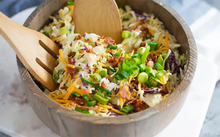 Keto coleslaw