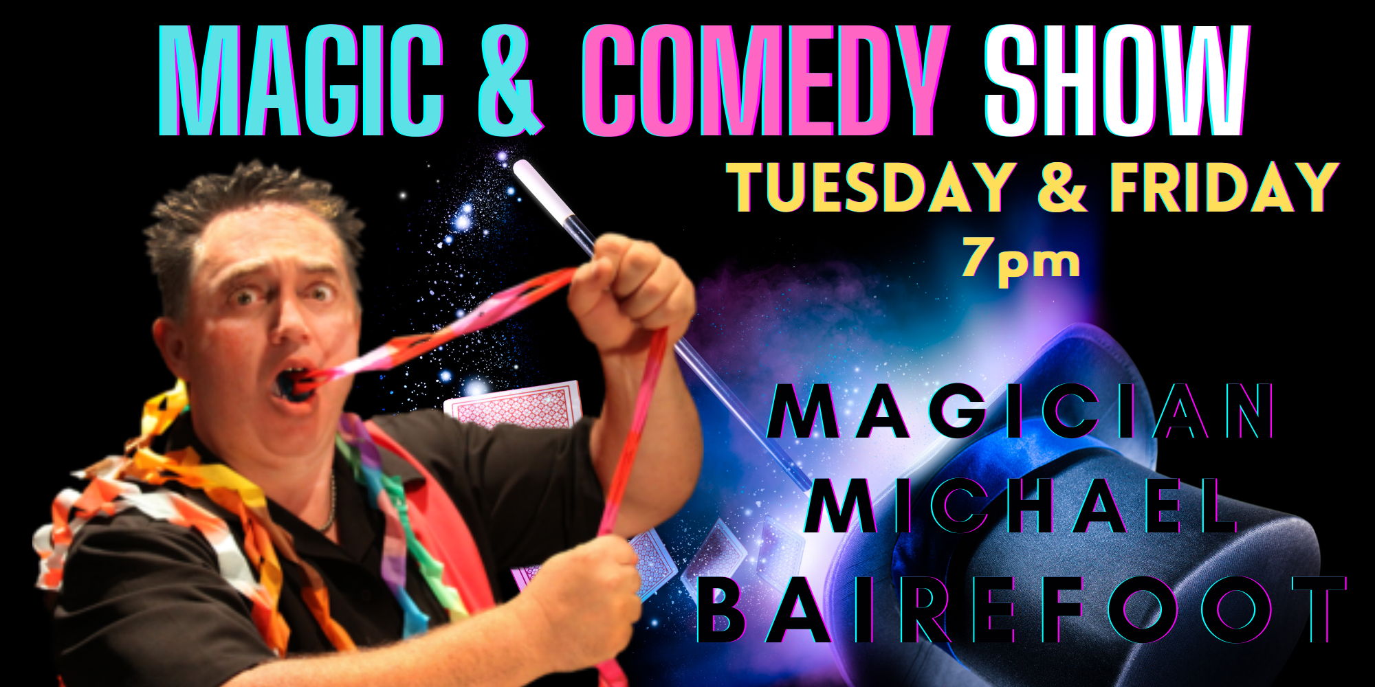 Magic & Comedy Show promotional image