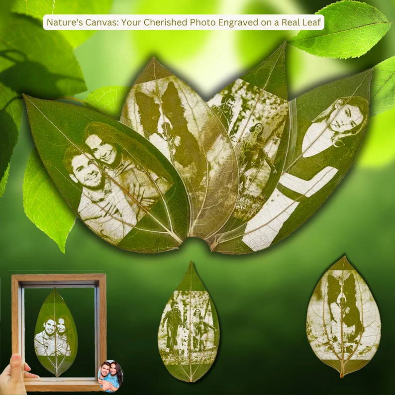 Ideas de grabado láser para el arte del tallado de hojas 004