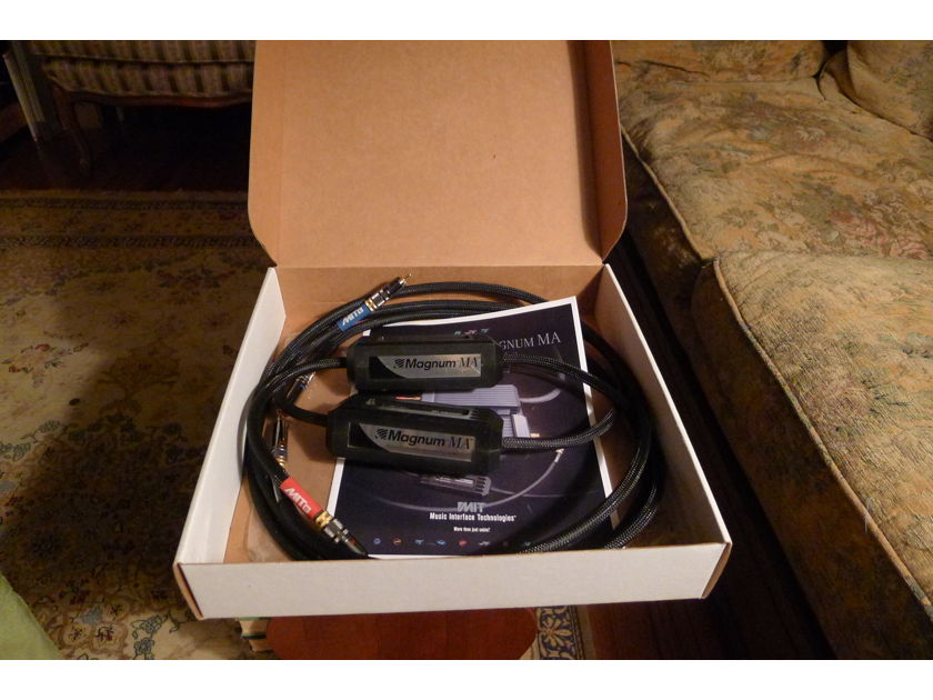 MIT Cables Magnum MA interconnects 2 Meter RCA PRICE REDUCED!!!!!