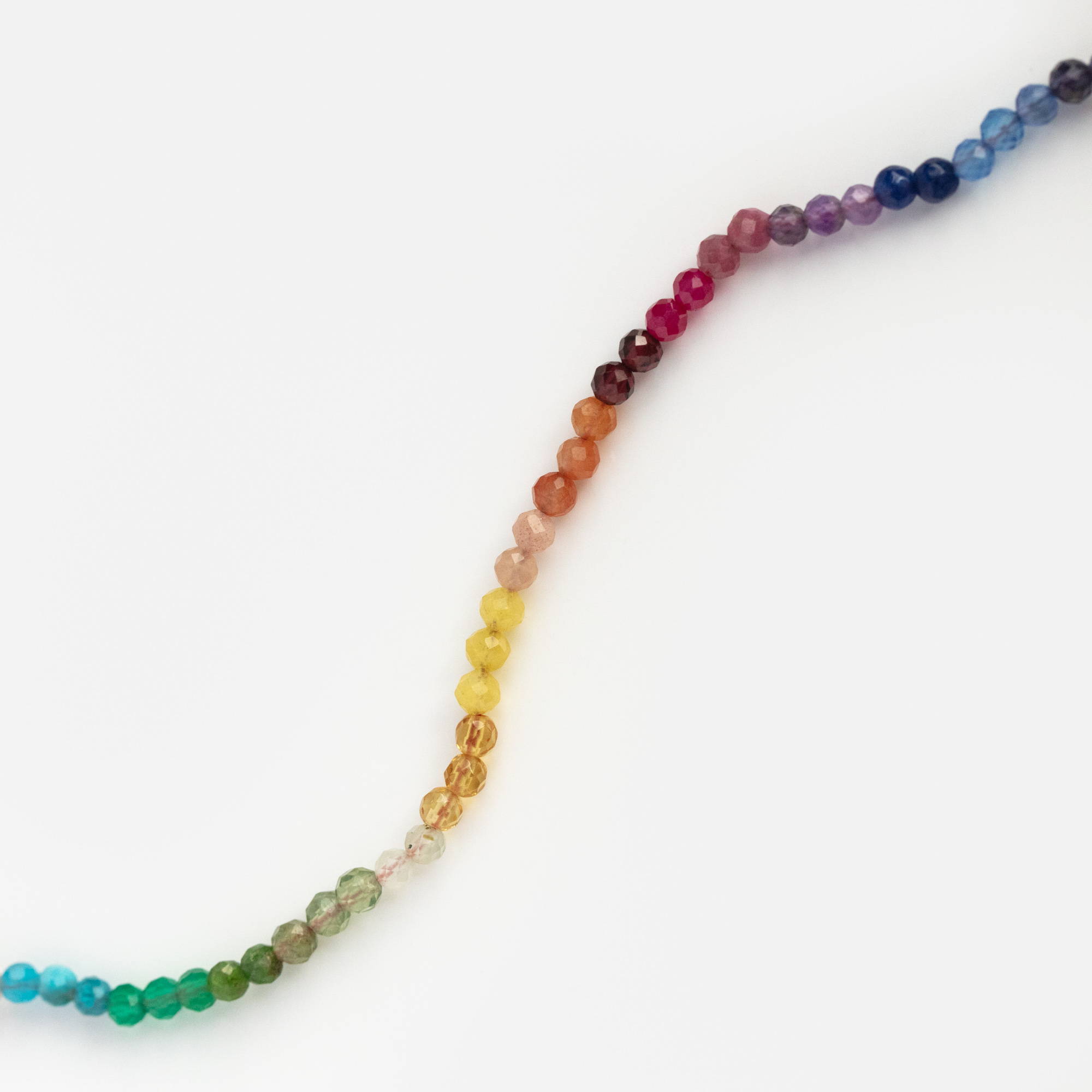 Live by the Sun Rainbow Crystal Beaded Bracelet