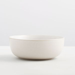 Mason Stoneware Cereal Bowls - Set of 4, Matte Ivory