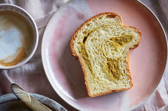 Pistachio Brioche