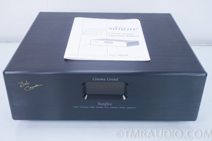 Sunfire Cinema Grand Signature Power Amplifier  405 wat...