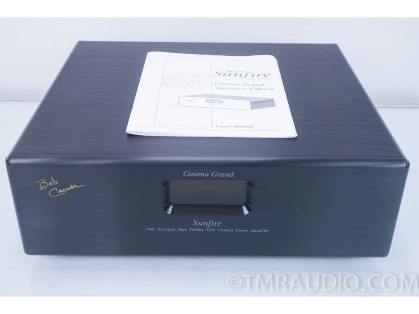Sunfire Cinema Grand Signature Power Amplifier  405 watts x 5,