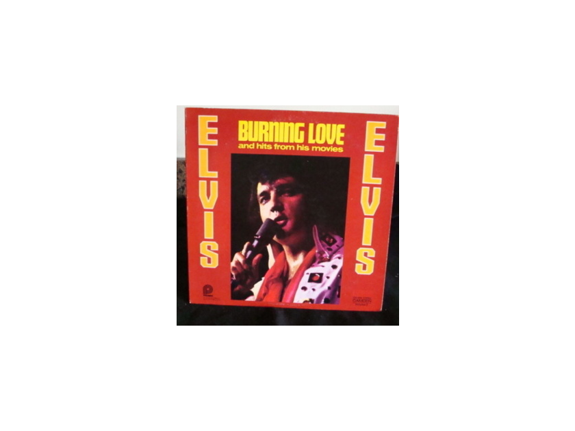 Elvis Presley -  Burning Love Lp Near Mint