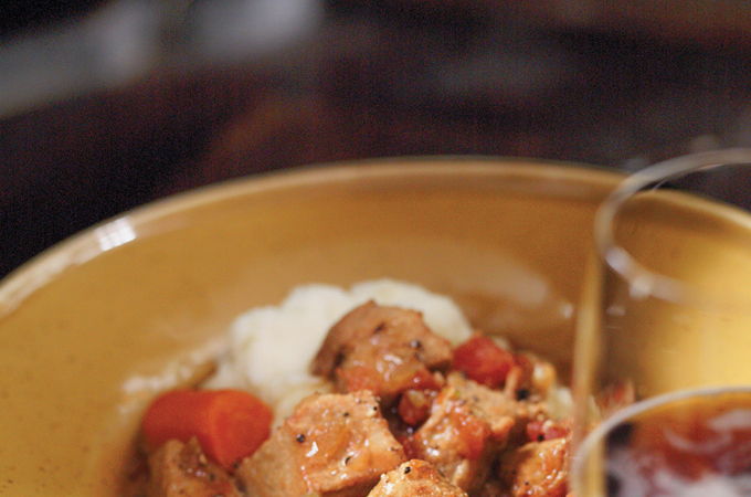 Slow Cooked Veal with Cumin and Beer