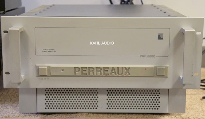 Perreaux  PMF5550 stereo amp. 500W per channel! New cap...