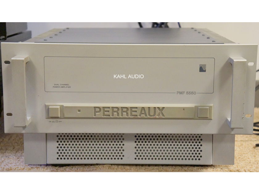 Perreaux  PMF5550 stereo amp. 500W per channel! New caps! $5,000 MSRP.