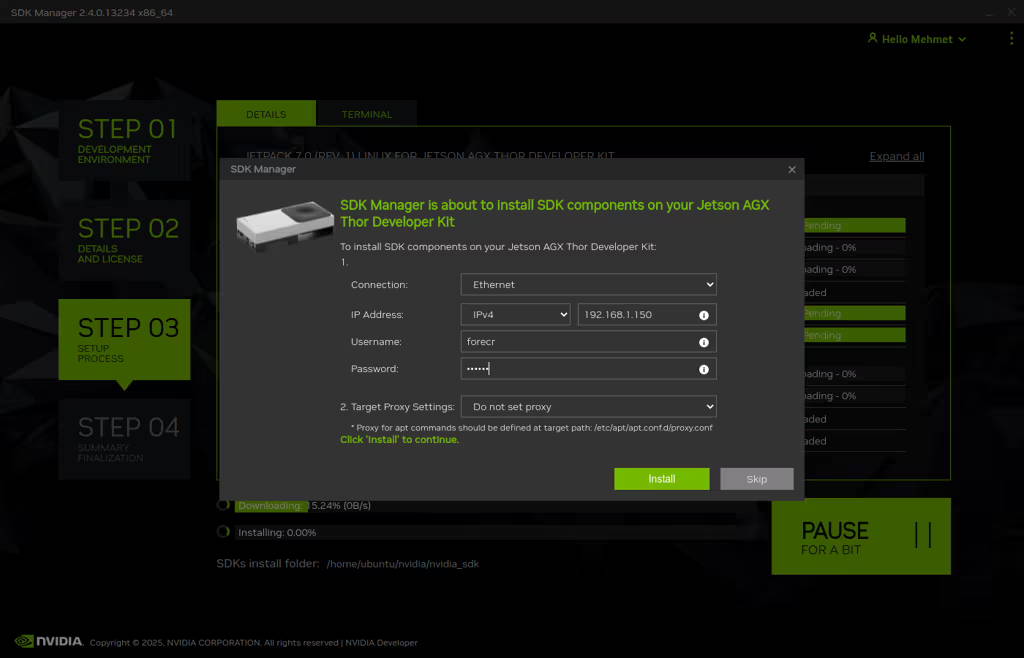 SDK Manager step-3