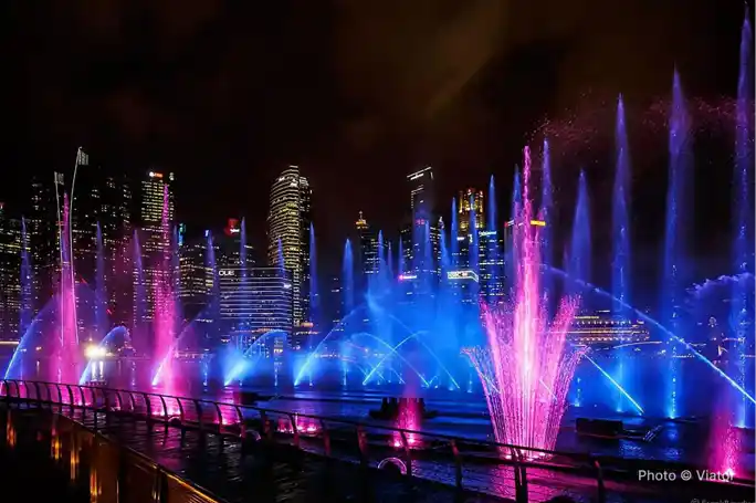 Singapore River Cruise, Night Garden Rhapsody & Spectra