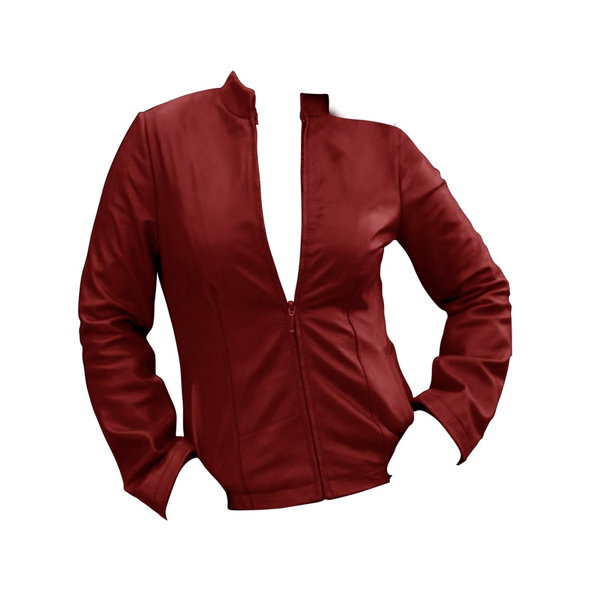 HARRINGTON - Burgundy LEATHER