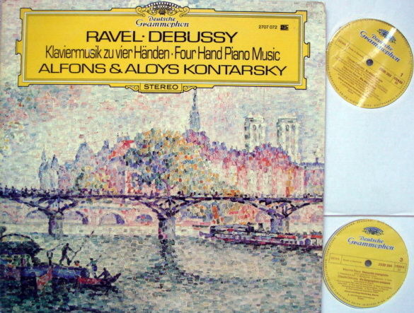 DG / KONTARSKY, - Ravel-Debussy Four Hand Piano Music, ...
