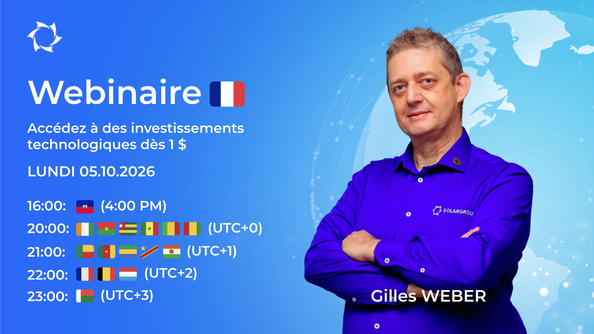 France. Découvrez comment investir avec SOLARGROUP