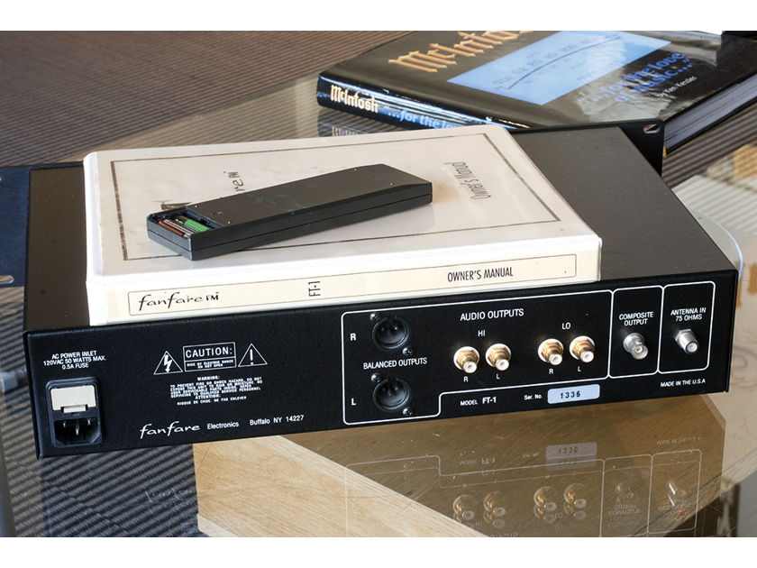 Fanfare FT-1 Remote Controlled FM Tuner