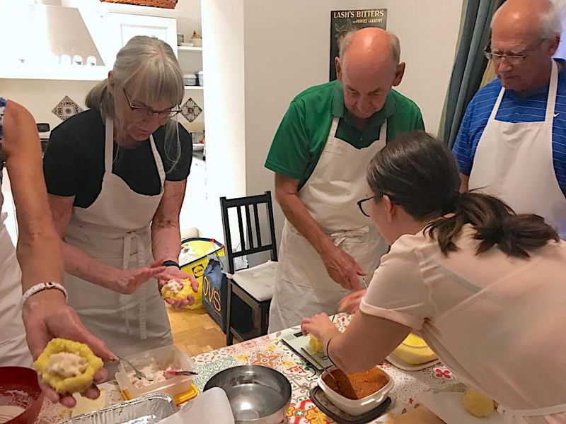 Cooking Classes Palermo: Street food class: Arancine in a private home in Palermo